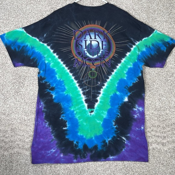 Liquid Blue 2004 Pink Floyd T-Shirt Size 2XL Dark Side Of The Moon Tie Dye - Picture 2 of 6